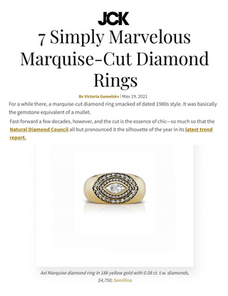 Axl Marquise Ring