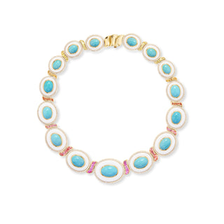 Amalfi Necklace in Turquoise