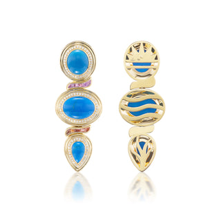 Amalfi Azzurro Earrings