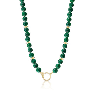 Malachite Beaded Necklace