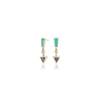 Piccola Arrow Studs