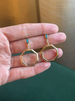 Otto Inlay Earrings