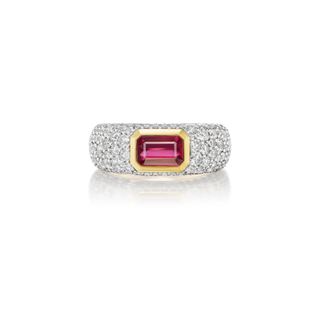 Piccola Stardust Pave Nomad Ring