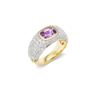 Piccola Stardust Pave Nomad Ring