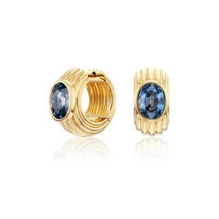 Nomad Gemstone Huggies