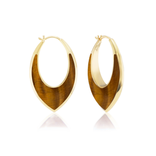 Stardust Inlay Hoops