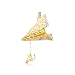Paper Plane Pendant