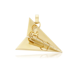 Paper Plane Pendant