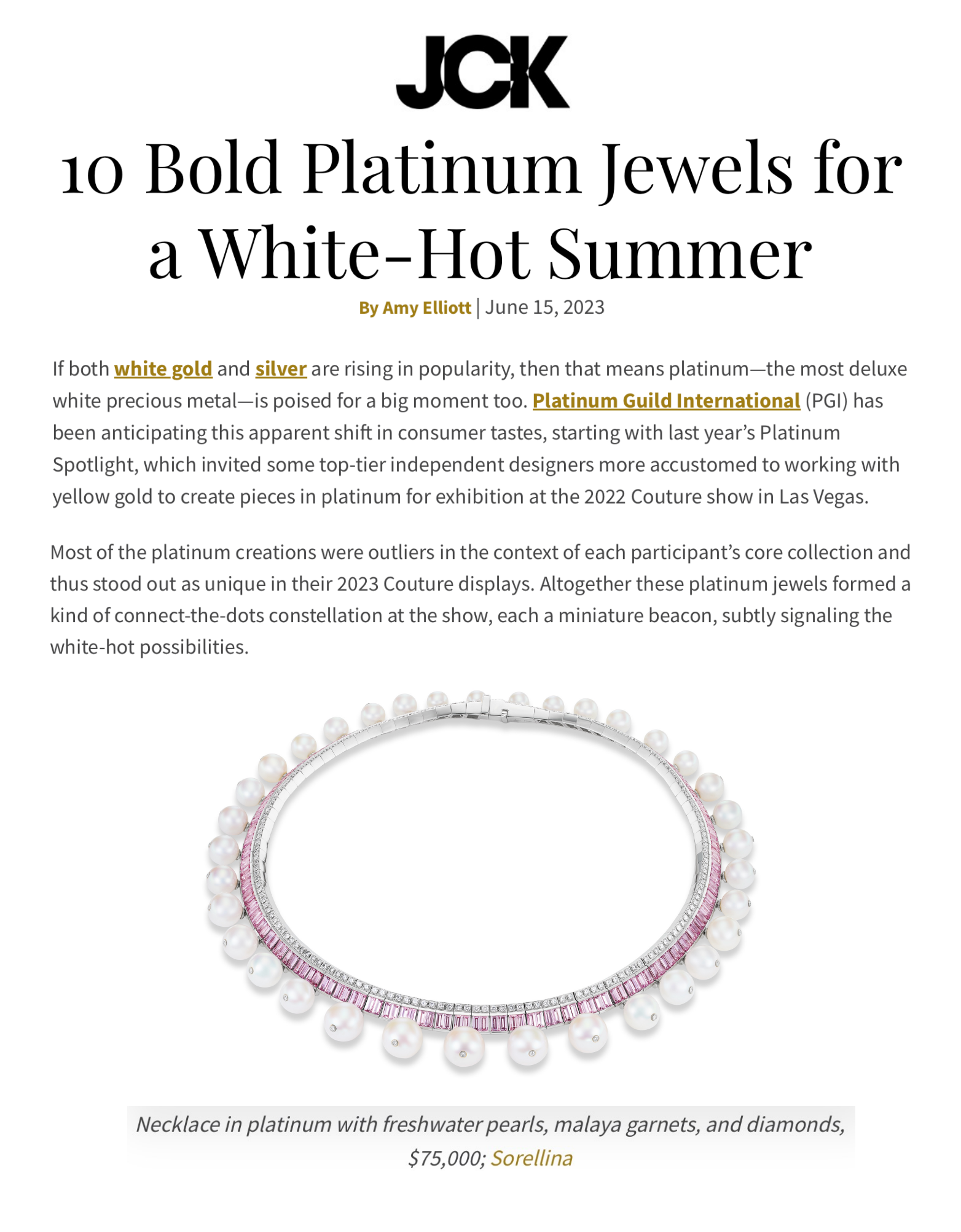 Beautiful Platinum Freshwater Pearls for Jewelry Making