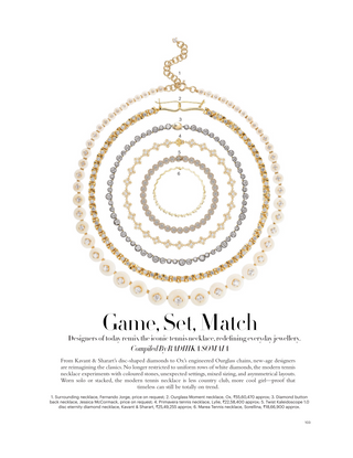 Marea Tennis Necklace