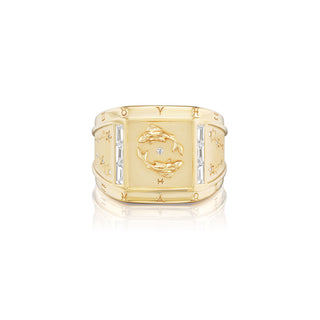 Pisces Zodiac Ring
