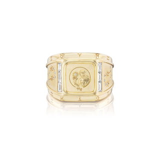 Virgo Zodiac Ring