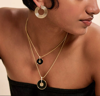 Spinning Record Pendant