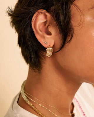Gold Marea Hoops