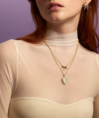 L'imperatrice Shield Necklace