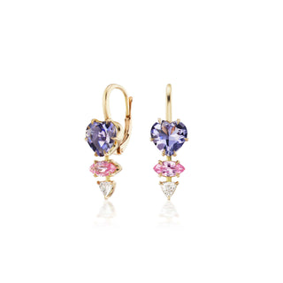 Lovers Gemstone Earrings