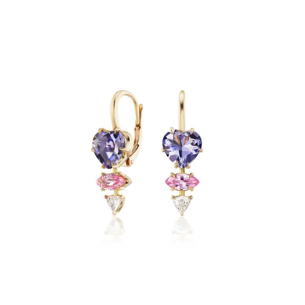 Lovers Gemstone Earrings – Sorellina