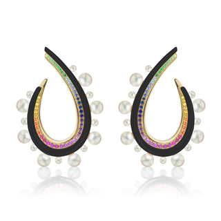 Pavona Crescent Earrings