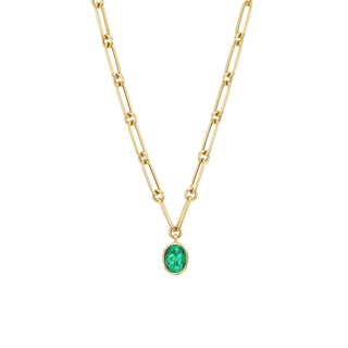 Emerald Nomad Necklace