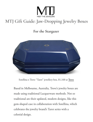 Sorellina x Trove Tarot Jewelry Box